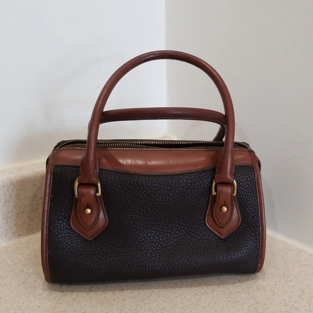 Dooney & Bourke vintage authentic brown handbag